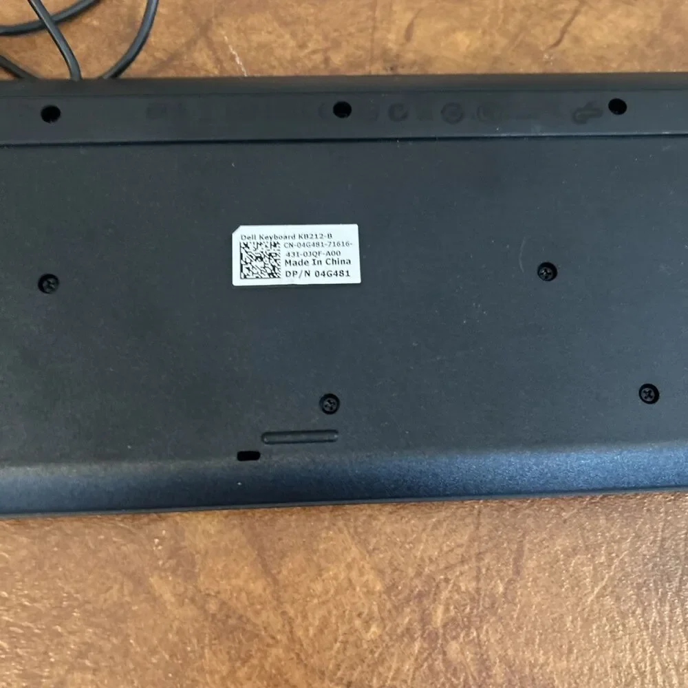 Dell KB212-B USB Quiet Key Keyboard - Black‎